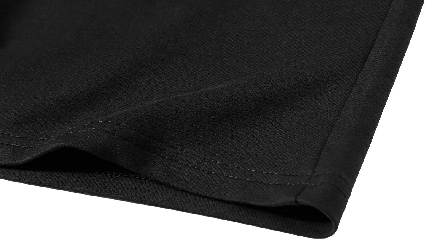 CRYSULLY Mens Athletic Gym Shorts Cotton Jogger Running Workout Jersey Zipper Pocket Sweat Shorts