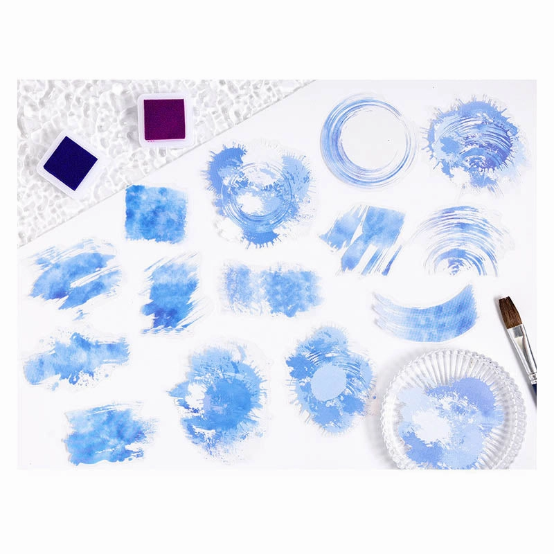 CSMZJ602 - sticker bag color dream series creative film waterproof pet material sticker 15 into