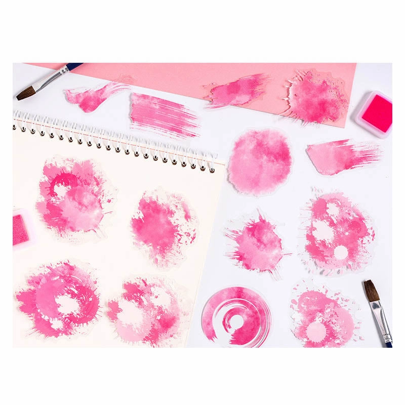 CSMZJ603 - sticker bag color dream series creative film waterproof pet material sticker 15 into