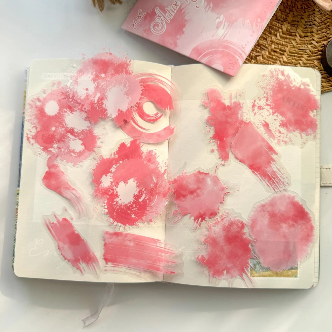 CSMZJ603 - sticker bag color dream series creative film waterproof pet material sticker 15 into