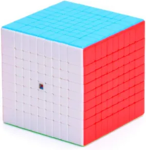 CuberSpeed Cubing Classroom moyu 9x9 stickerelss Speed Cube Mofang Jiaoshi Meilong 9x9 Magic Cube (MF9 Update Version)