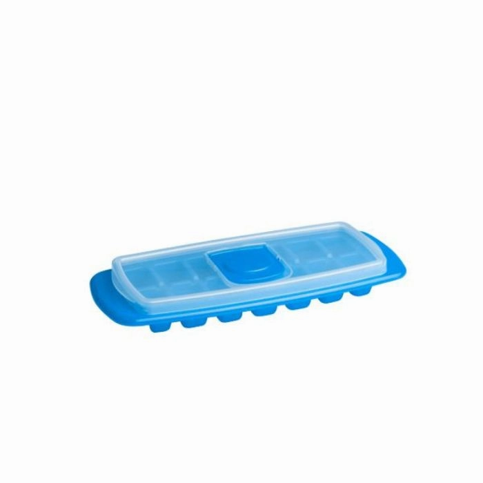Cuisena Ice Cube Tray with Lid – Blue 14 Ice Cubes