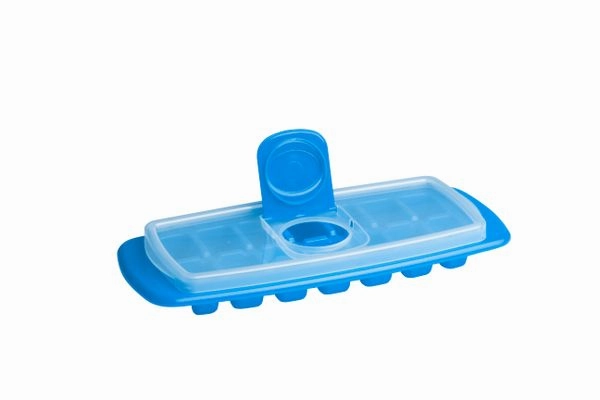 Cuisena Ice Cube Tray with Lid – Blue 14 Ice Cubes
