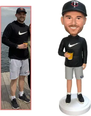 Custom Bobblehead, Personalized Unique Handmade Bobbleheads Figurine, Action Figure Based on Your Photo