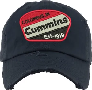 Dad Hat Cummins Engines Vintage Car Lovers Distressed Cap
