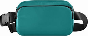 Dark Green Fanny Belt Bag Waist Packs Crossbody Bags Bum Bag for Running Hiking Travel Workout Adjustable Strap for Women Men