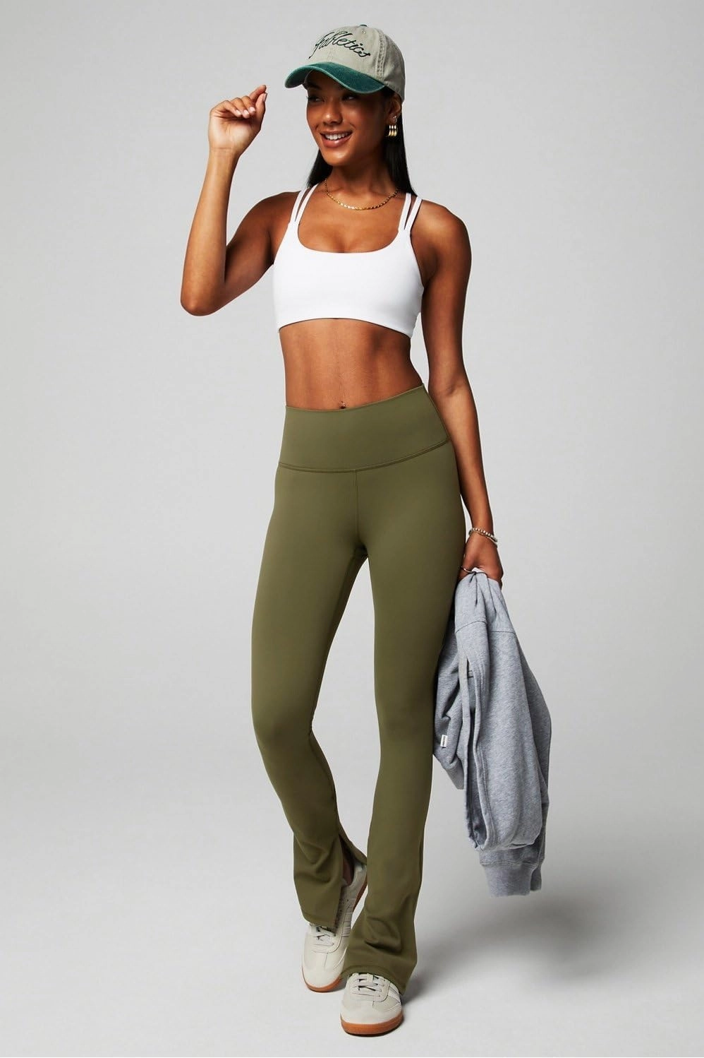 Define PowerHold® Split Hem Flare Pant, Moisture-Wicking, 4-Way Stretch