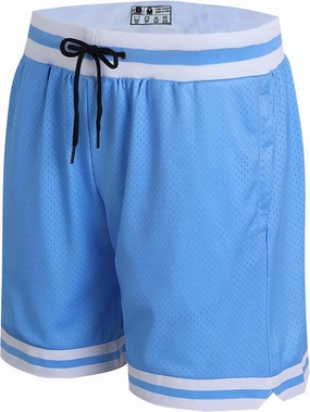 DEHANER Men's Basketball Shorts with Zip Pockets for Workout Gym Sports, Featuring Breathable Mesh Fabric