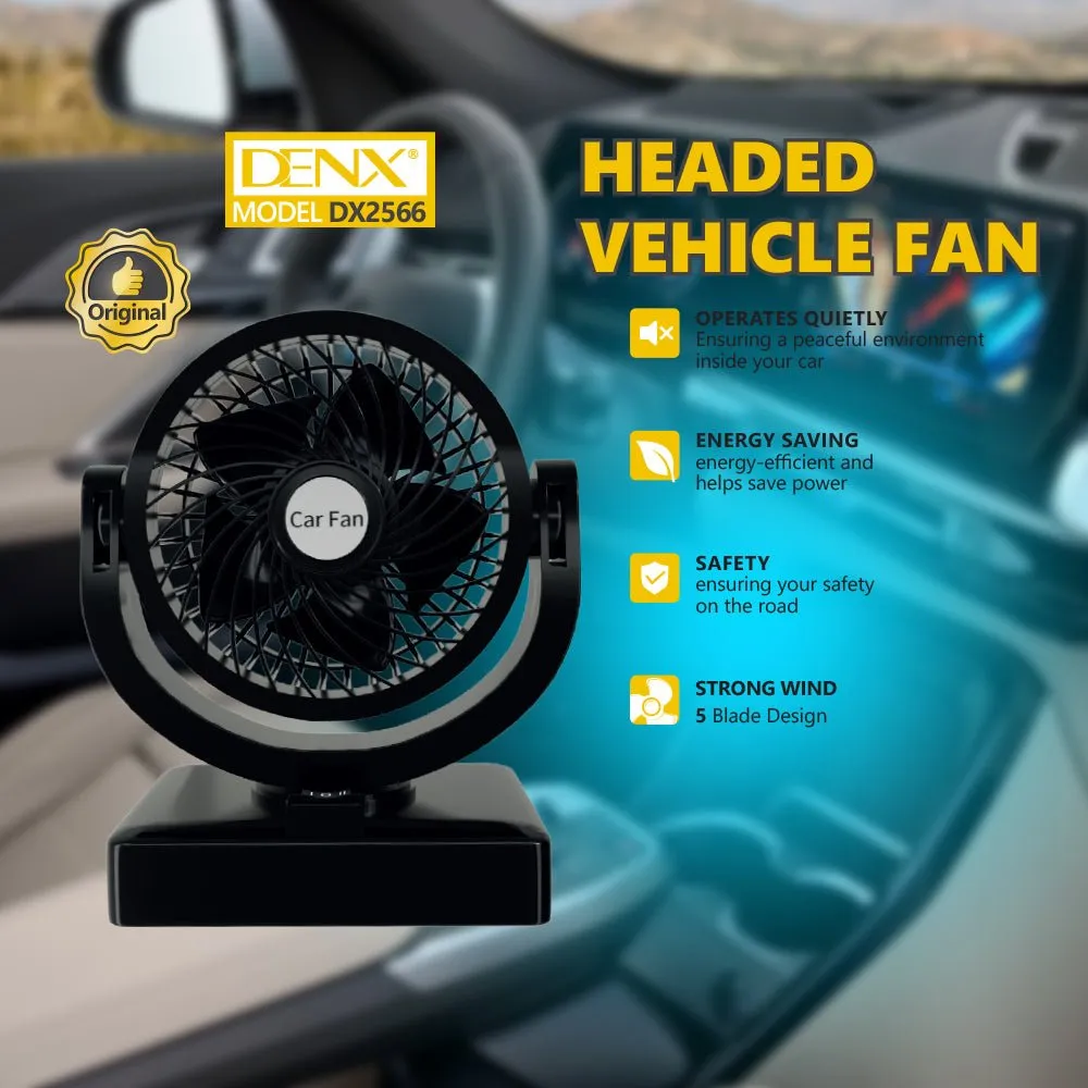 Denx - Headed Vehicle Fan