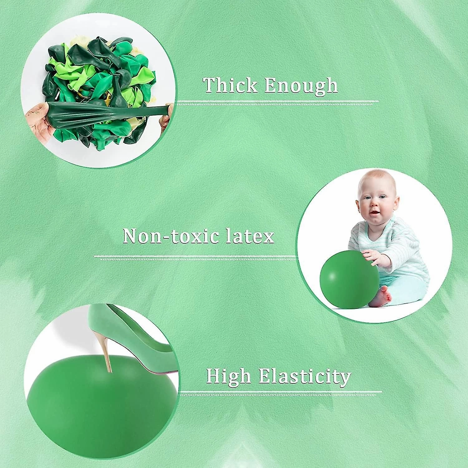 Dinosaur Party Balloon Garland Kit-119pcs Jurassic World Three Rex Balloon Kit