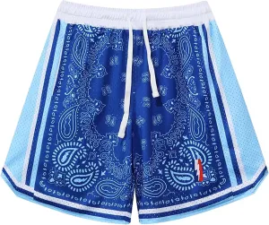 DIOTSR Mens Basketball Shorts Casual Retro Graphic Shorts Athletic Running Shorts Streetwear Designer Shorts with Pockets