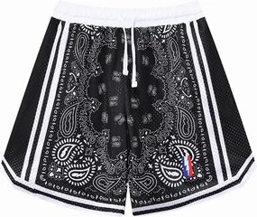 DIOTSR Mens Basketball Shorts Casual Retro Graphic Shorts Athletic Running Shorts Streetwear Designer Shorts with Pockets