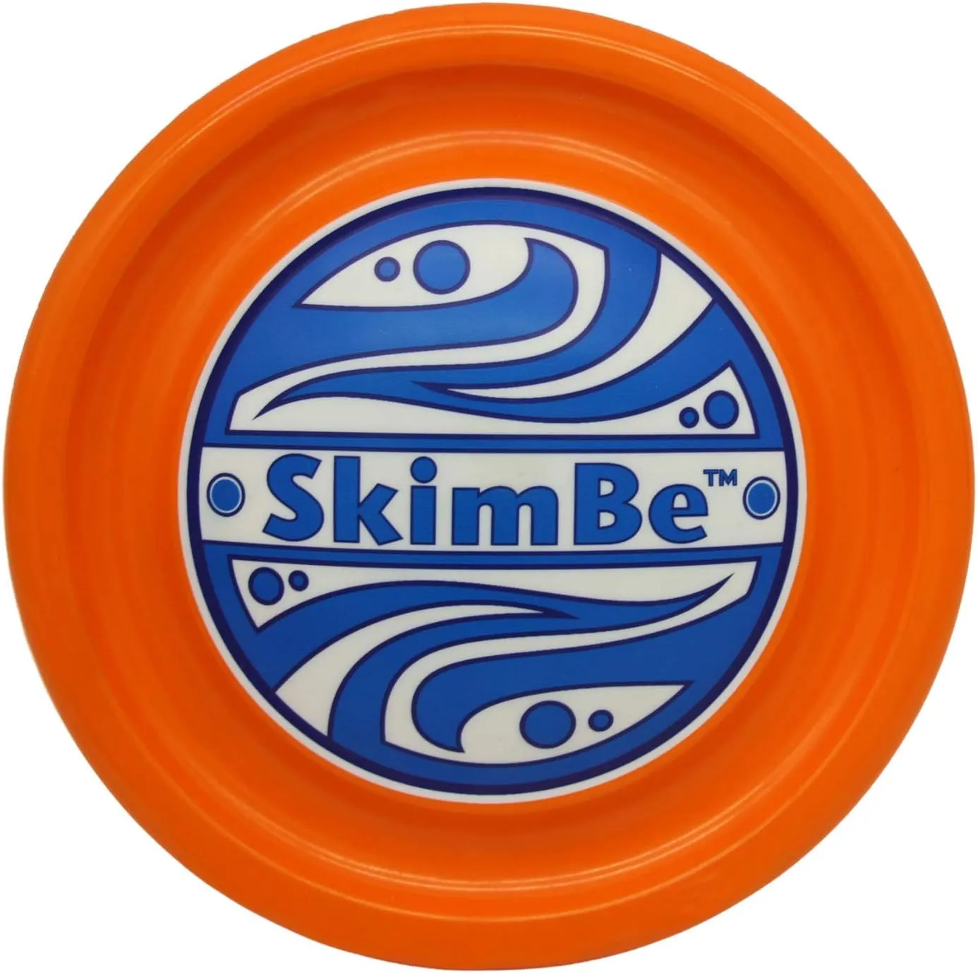 Disc | Water Disc Toy for Spring & Summer | Skips, Skims, Slides & Jumps | Ultimate Fun for Pools, Beaches & Backyards | All-Ages Outdoor Entertainment (Orange)