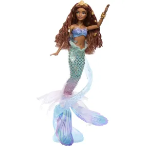 Disney the Little Mermaid: Deluxe Mermaid Ariel Doll With Hair Beads And Stand | Mattel