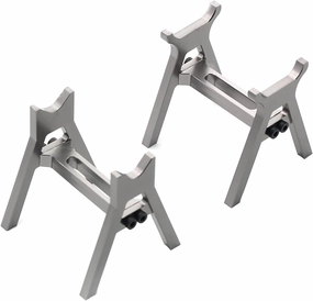 DIY 1/24 1/18 RC Car Metal Adjustable Height Lifting Jack for TRX4M SCX24 FCX24 1/24 1/18 RC Truck Crawler Car,2Pcs