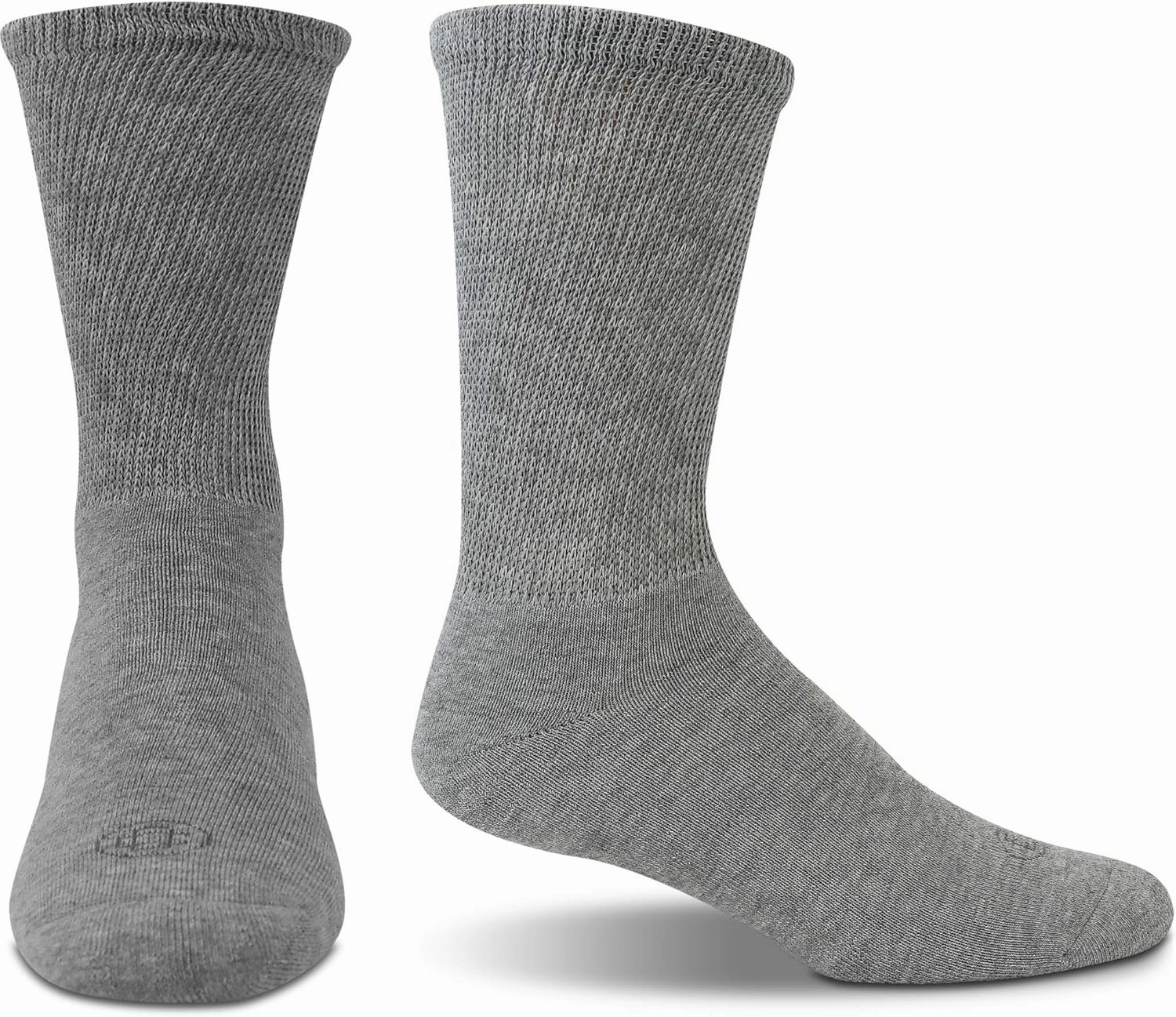 Doctor's Choice Men's & Women's Diabetic Socks, No Show, 4 Pairs, Multiple Sizes