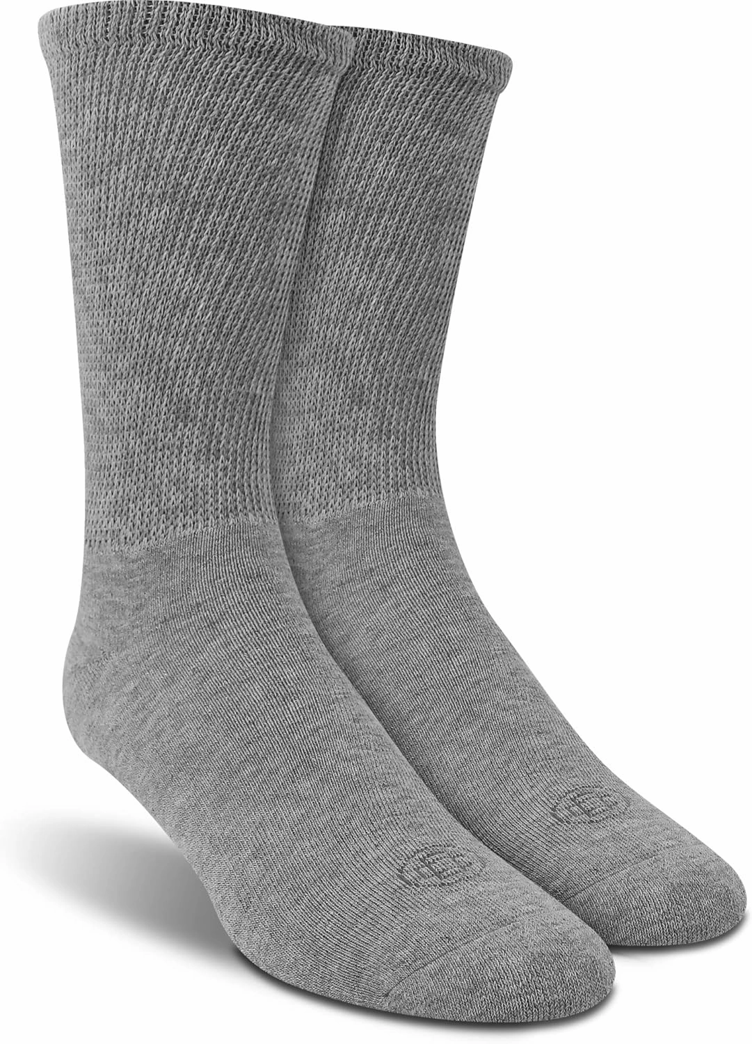 Doctor's Choice Men's & Women's Diabetic Socks, No Show, 4 Pairs, Multiple Sizes