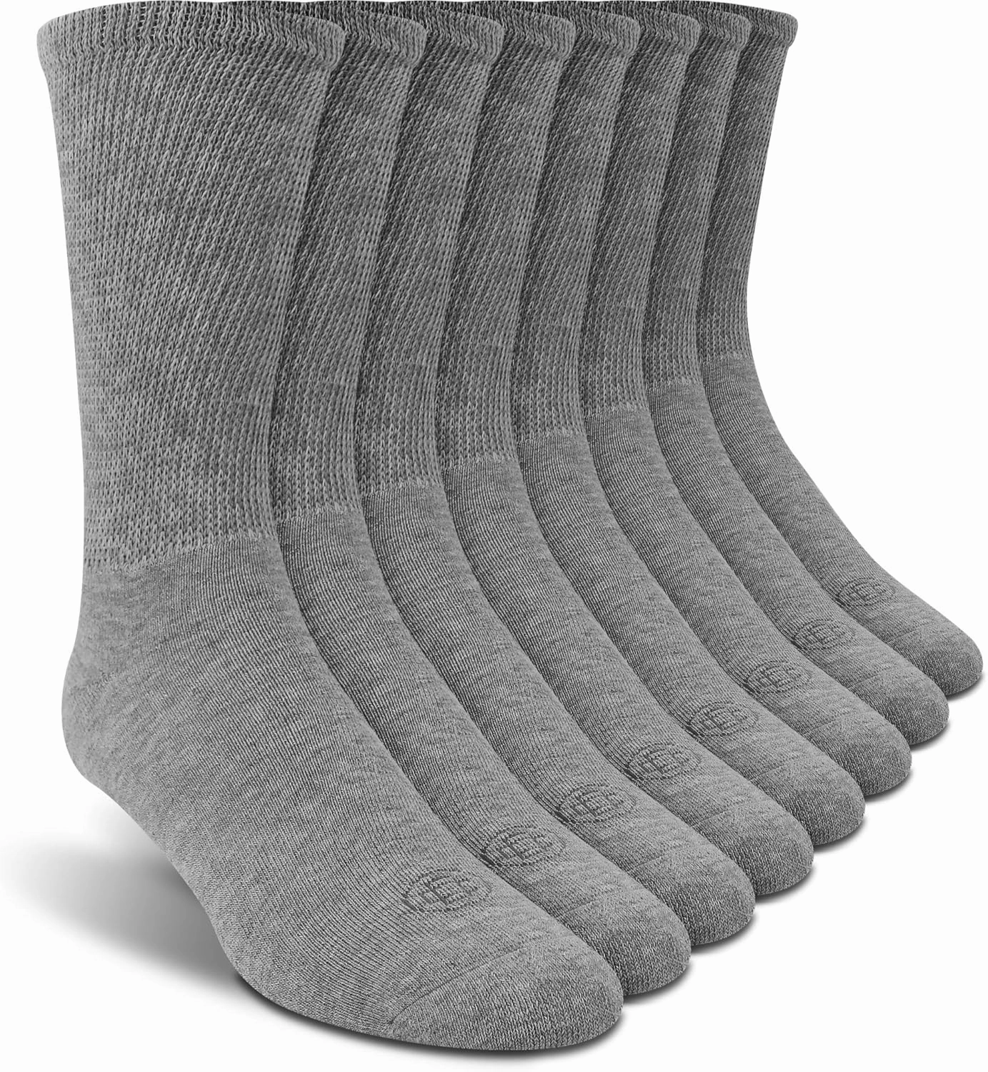 Doctor's Choice Men's & Women's Diabetic Socks, No Show, 4 Pairs, Multiple Sizes