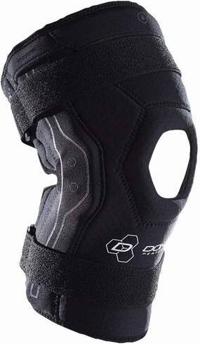 DonJoy Performance Bionic Knee Brace – Hinged, Adjustable Patella Support, Lateral / Medial Ligament (ACL, MCL, LCL), Meniscus, Knee Sprains for Soccer, Basketball, Skiing, Hockey, Running, Water Sports