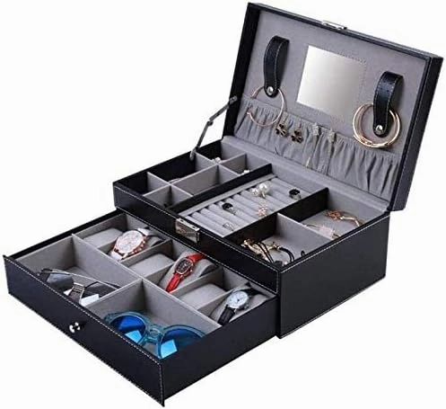 Drawer Organizer Clothes Princess,Lock Hand Box Jewelry Wooden Watch Storage Box