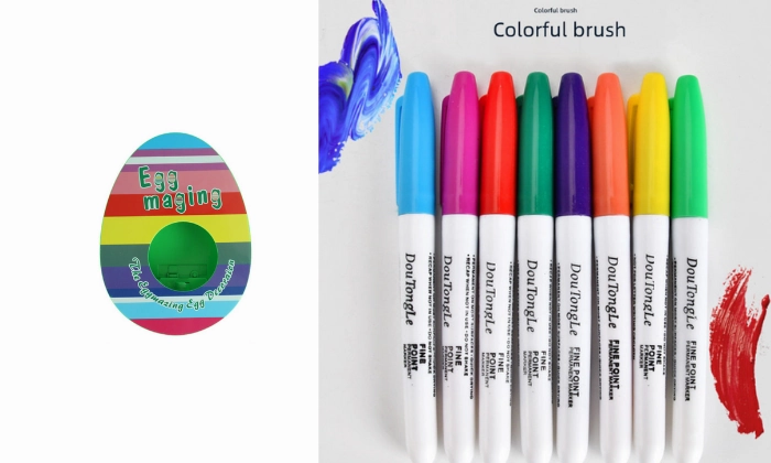 Easter Dinosaur Egg Decoration Set