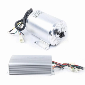 Electric DC Motor Brushless Motor & Speed Controller 72V 3000W Electric Scooter E-Bike E-Moto Mini Electric Car DIY BLDC Brushless Motor Speed Controller Kit 5800RPM High Speed (DC 72V 3000W)