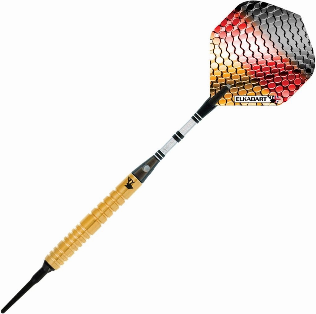 Elkadart Titanium 90% Tungsten Soft Tip Darts with Storage/Travel Case