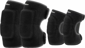 Eulant Adjustable Soft Elbow and Knee Pads for Kids, Child Protective Pad Sets for Bicycle, Roller Skating, Basketball, Football, Volleyball, Dancing, Kneeling
