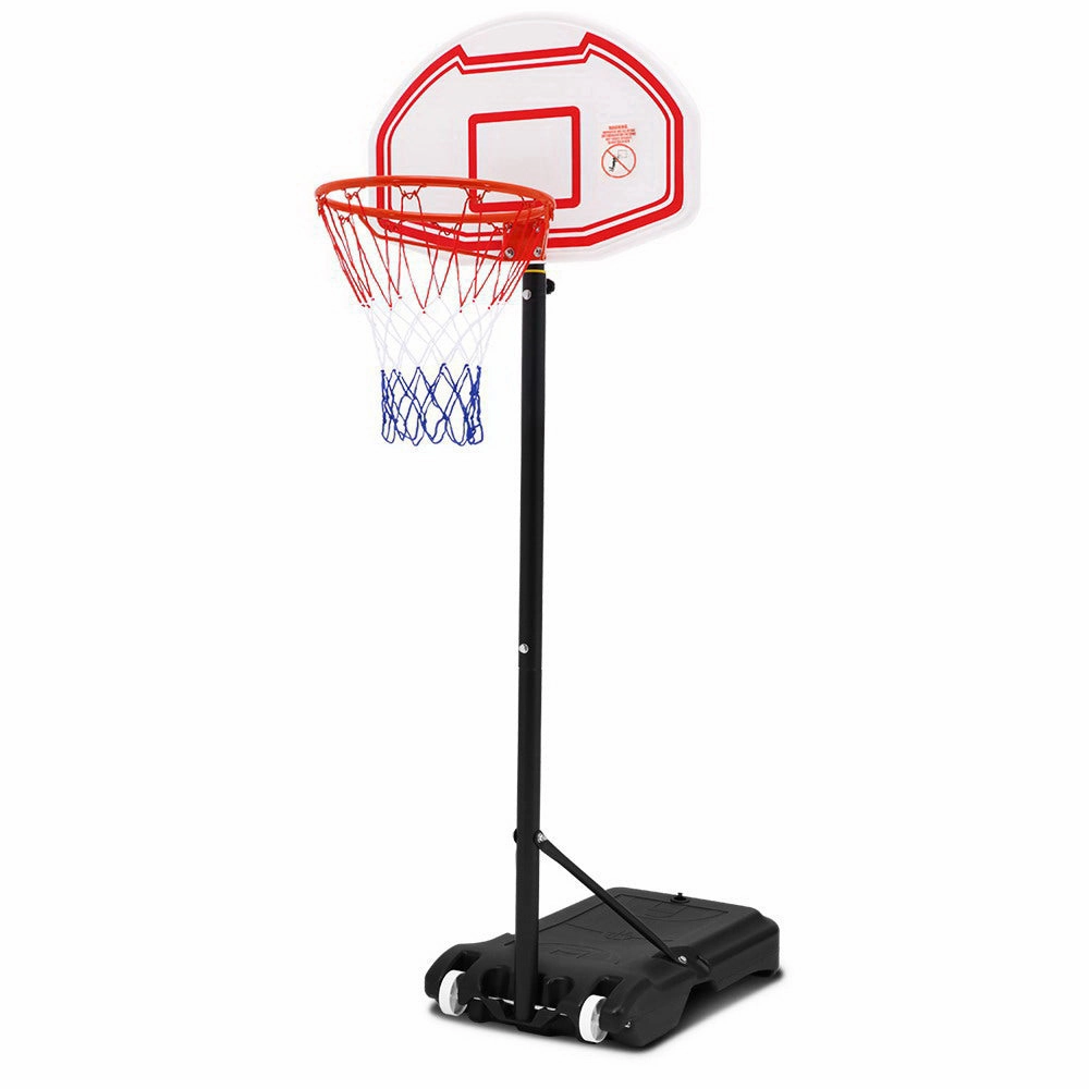 Everfit Pro Portable Basketball Stand System Hoop Height Adjustable Net Ring WH