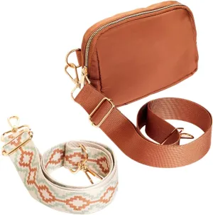 Fanny Pack for Women & Men with Premium Extra Belt and Adjustable feature for Hiking, Running, Travel, Cycling and Casual (Ivory Mint)