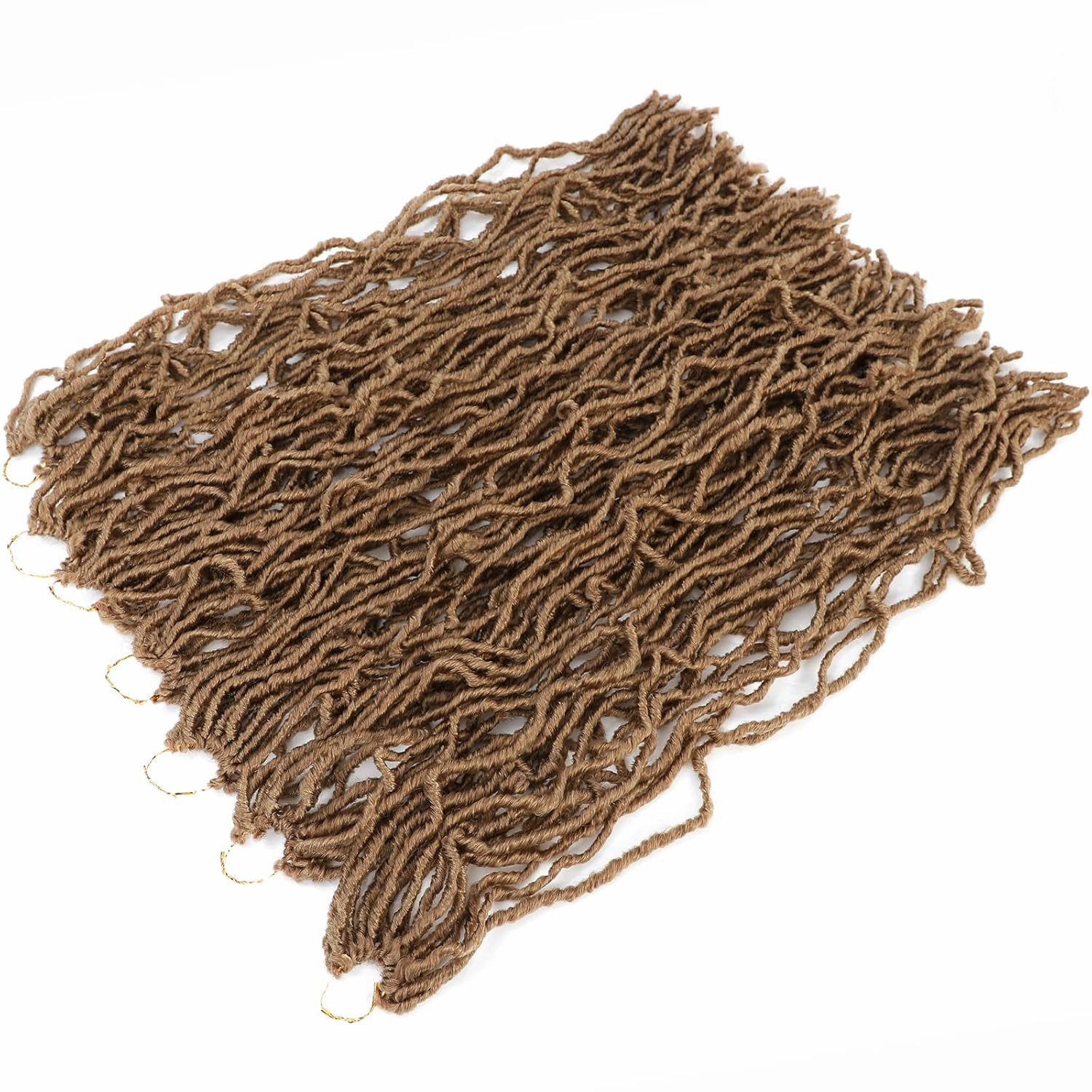 Faux Locs Crochet Hair Soft Locs 26 Inch 7 Packs Long Crochet Locs For Natural Butterfly Locs Crochet Hair For Women Goddess Locs Synthetic Pre looped Crochet Braids (26 Inch (Pack of 7), 27#)