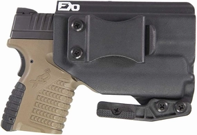 FDO Industries IWB Kydex Holster Compatible with Springfield XDS 3.3" w/Olight PLMini 2 -The Paladin Series -Made in USA-