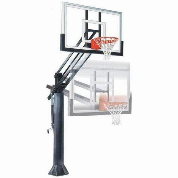 First Team Force In-Ground Adjustable Basketball Goal