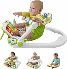 Fisher Price Kick And Play Deluxe Sit-me-up Seat, Green