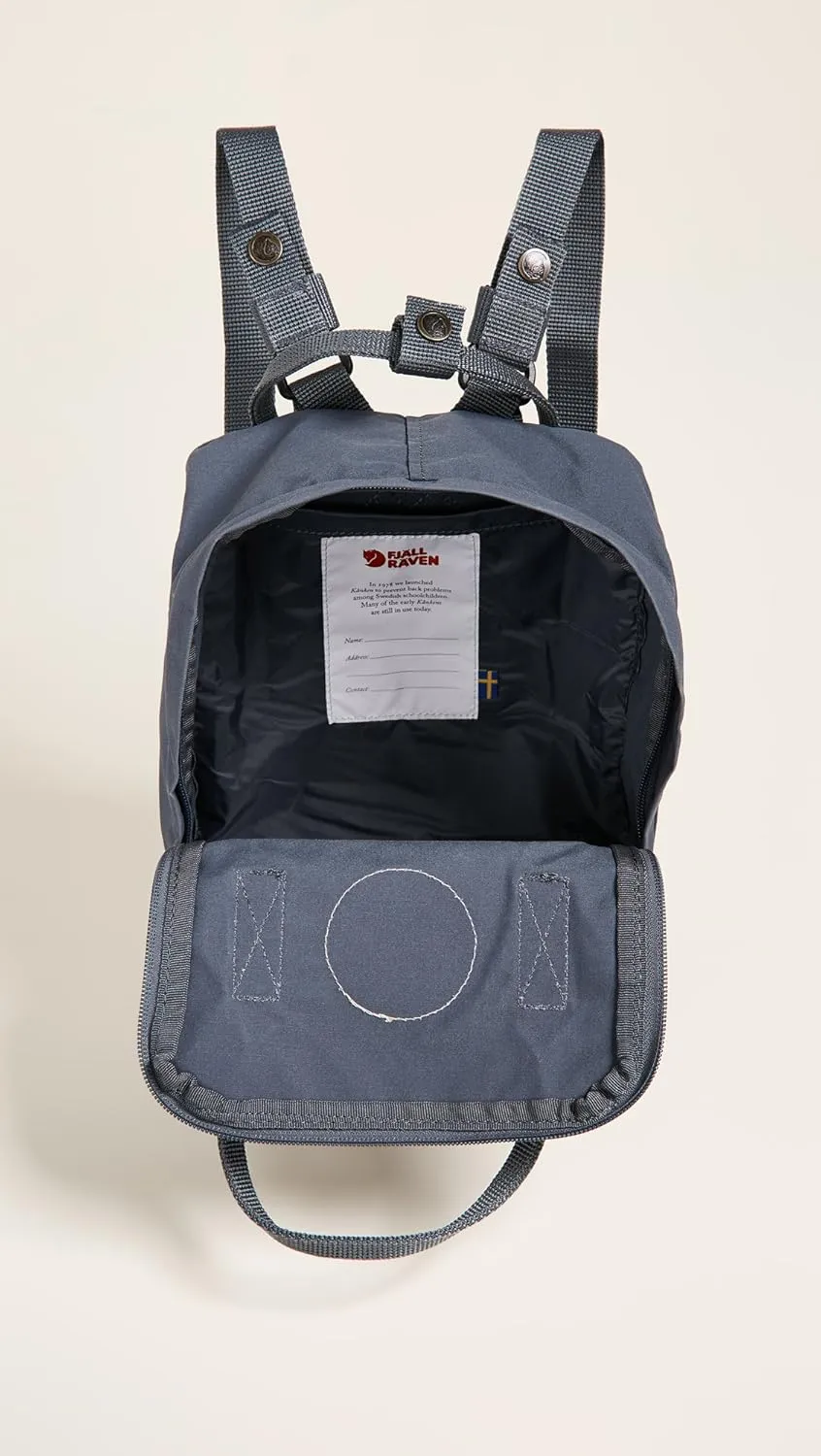 Fjallraven Kanken Mini Backpack, Graphite, One Size