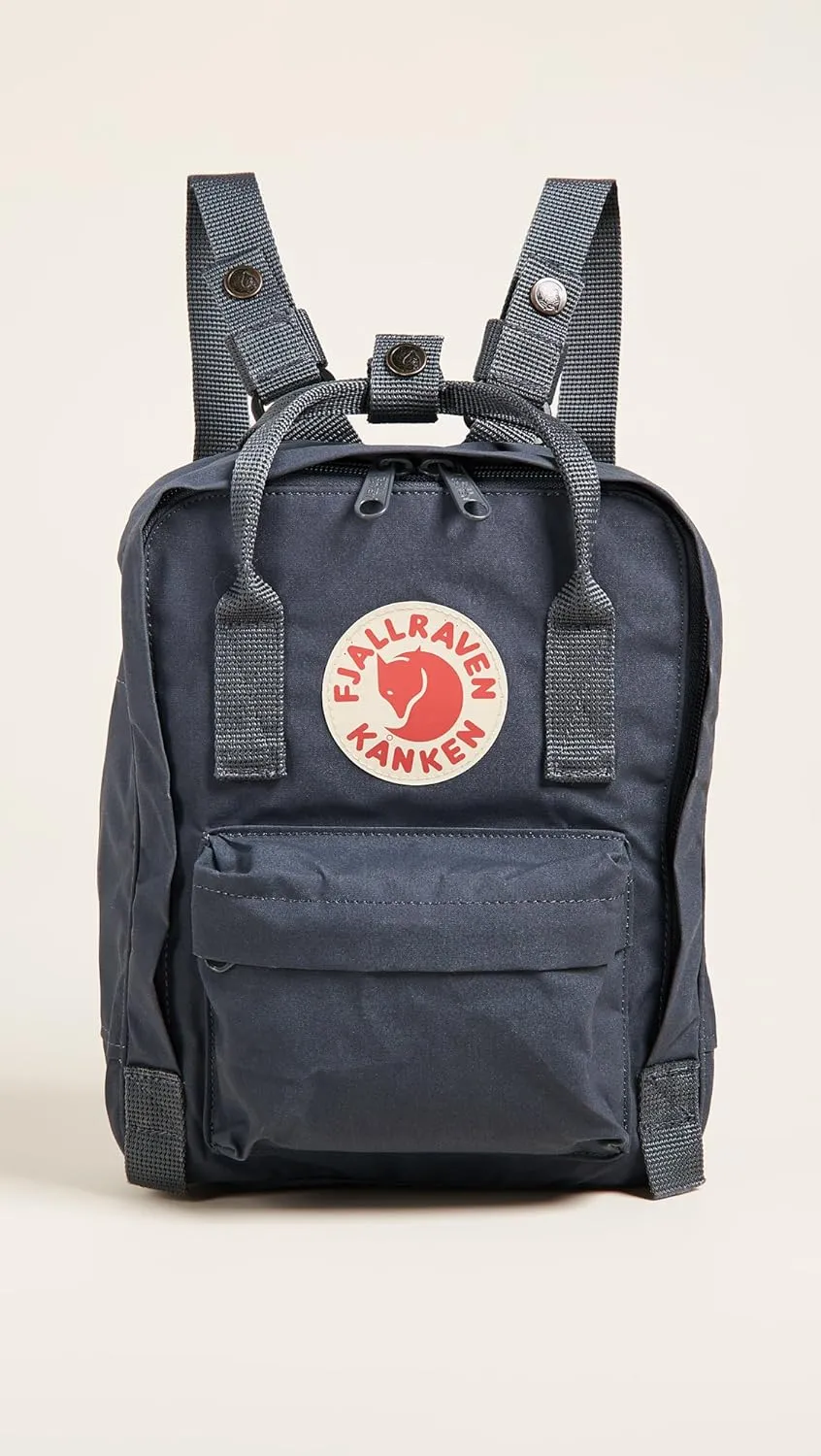Fjallraven Kanken Mini Backpack, Graphite, One Size