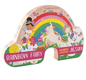 Floss And Rock Rainbow Fairy Jigsaw Puzzle 80 Pieces