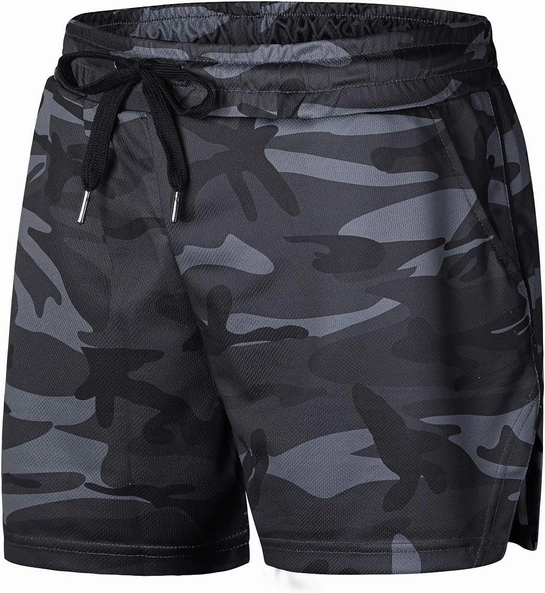 FLYFIREFLY Men's Gym Workout Shorts Running Lightweight Athletic Short Pants Bodybuilding Training