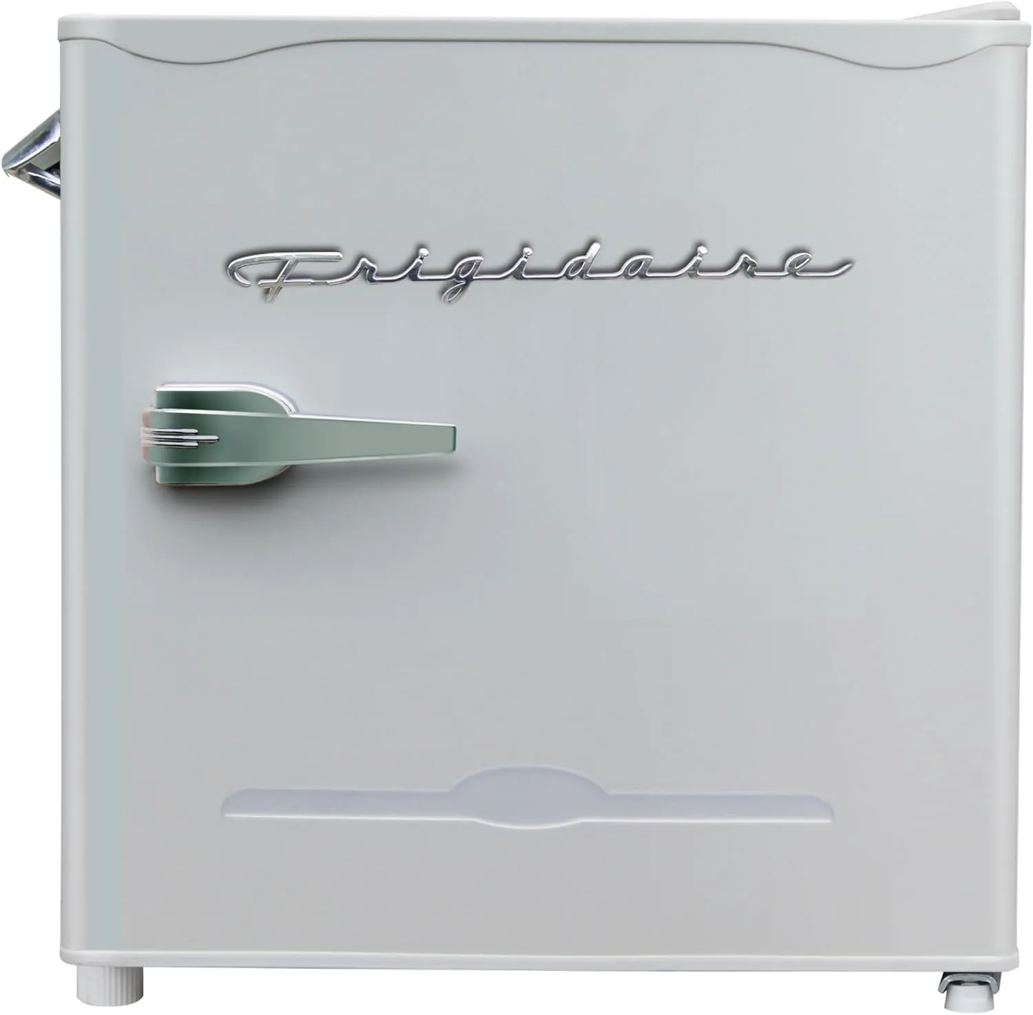Frigidaire EFR176 Retro Compact Fridge with Chiller Mini Refrigerator with Built-in Bottle Opener for Office, Bedroom, Dorm Room or Cabin, 1.6 cu ft 16" D x 18" W x 18.5" H, Moonlight