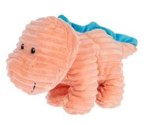 Ganz Rumples Dino with Rattle Toy, 8-inch Length, Orange