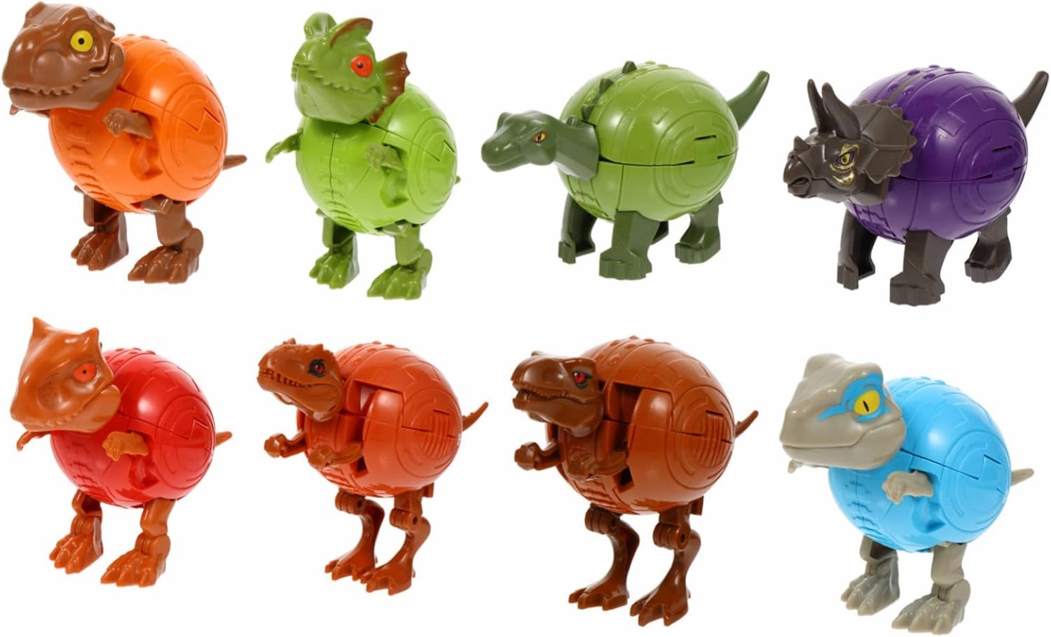 Garneck Dinosaur Egg Transform Toy for Boys and Girls Fun Educational Present for Boys Girls Material