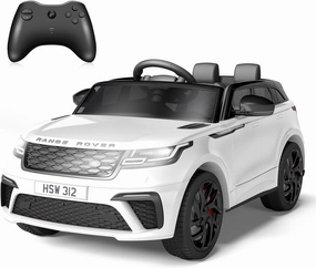 Garvee Kids Electric Car with Remote Control, Licensed Land Rover Ride On Truck Toy for Ages 37 Months  w/Parent Remote, Rocking Mode, MP3 Player & Safety Belt | Birthday/Xmas Gift