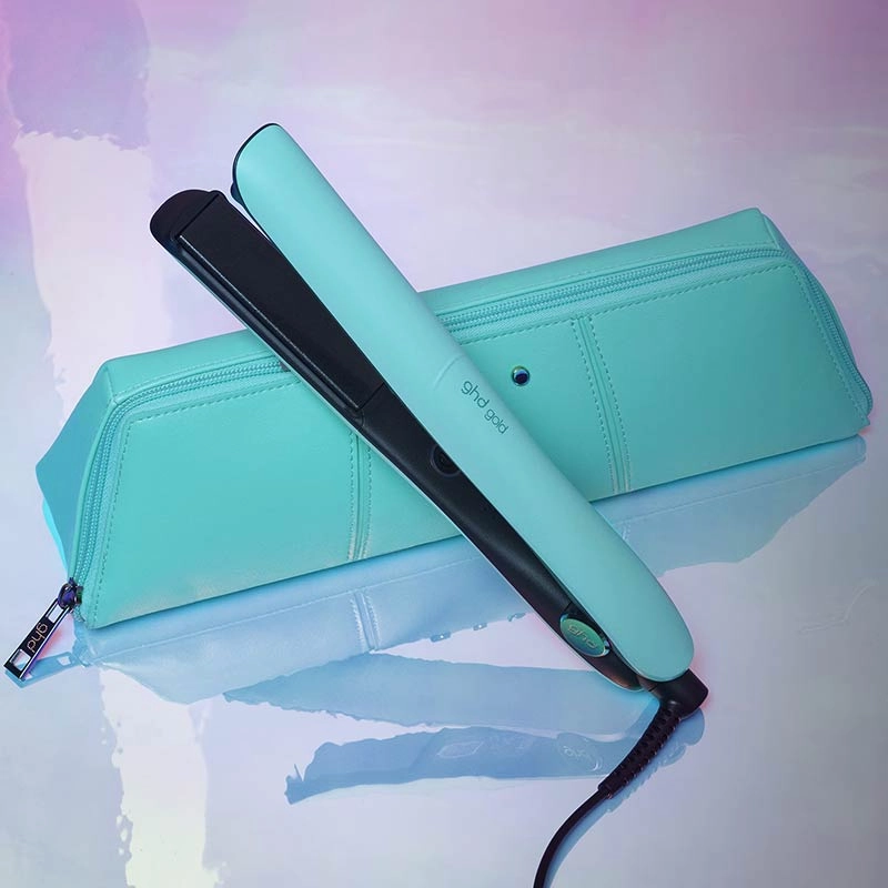 ghd Futurescape Limited Edition Gold Hair Straightener in Mystic Aqua