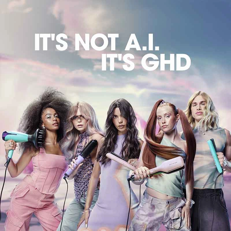 ghd Futurescape Limited Edition Gold Hair Straightener in Mystic Aqua