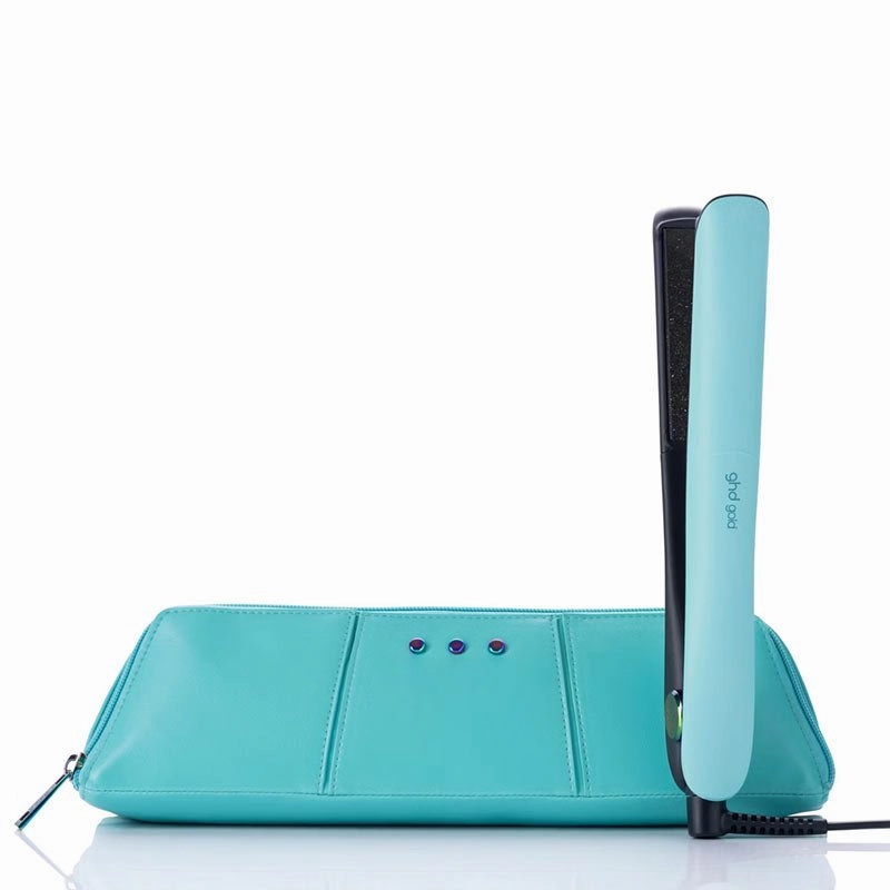 ghd Futurescape Limited Edition Gold Hair Straightener in Mystic Aqua