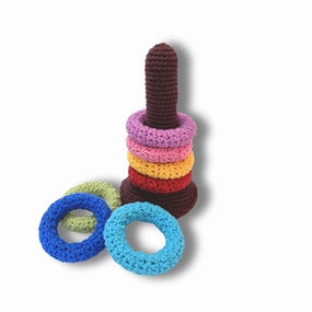 Giraffe Soft Stacking Rings (8 Months-2 Years)