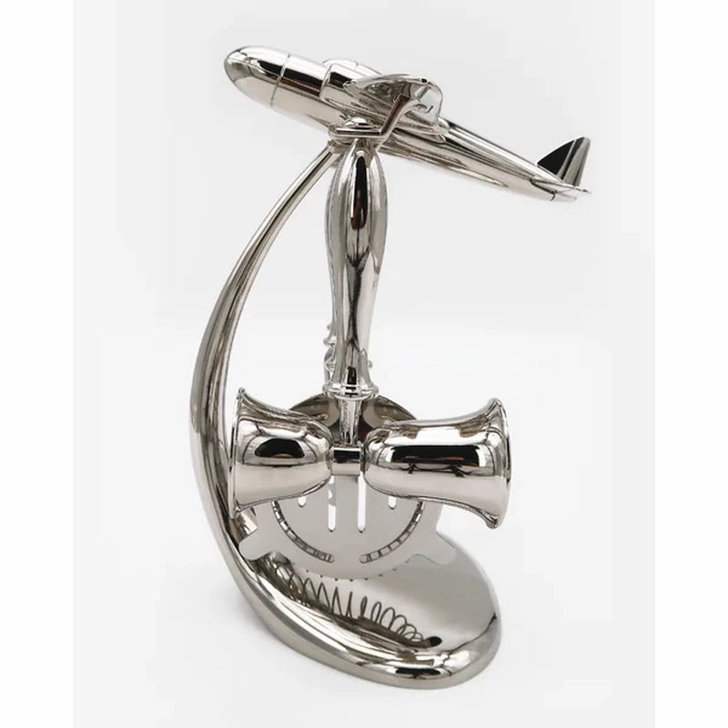 Godinger Arwood Airplane Bar Tool Set