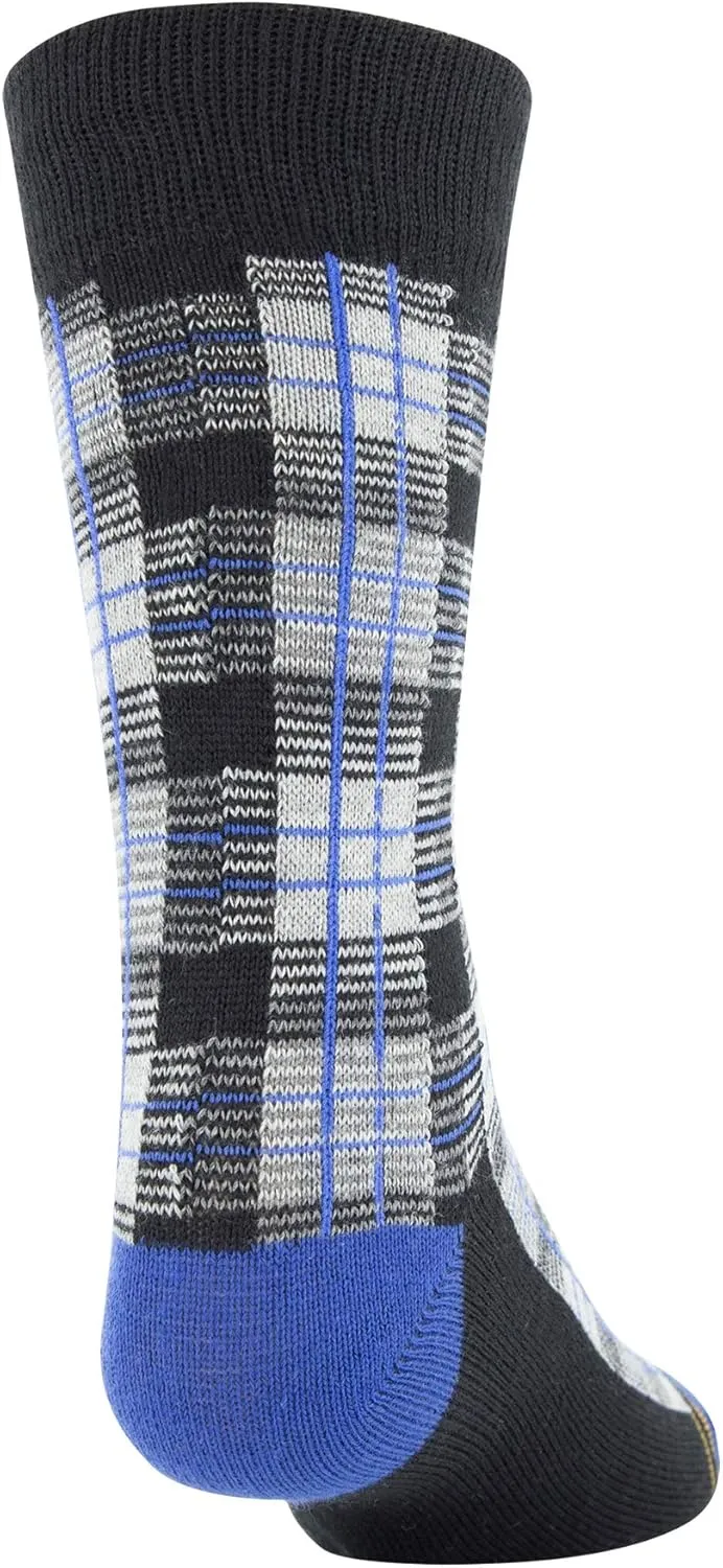 GOLDTOE Boys' Total Package Crew Socks, 6-Pairs