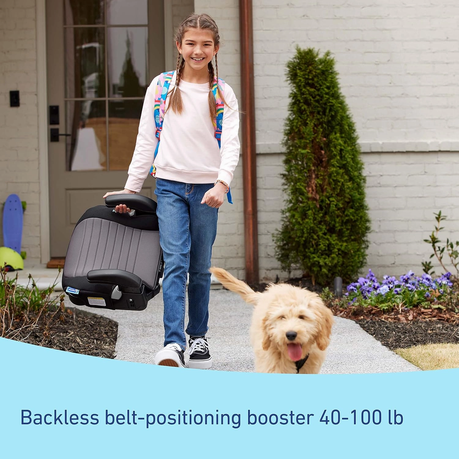 Graco Turbobooster 2.0 Backless Booster Seat, Splatter Art