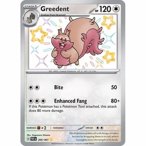 Greedent (206/091) [SV: Paldean Fates]